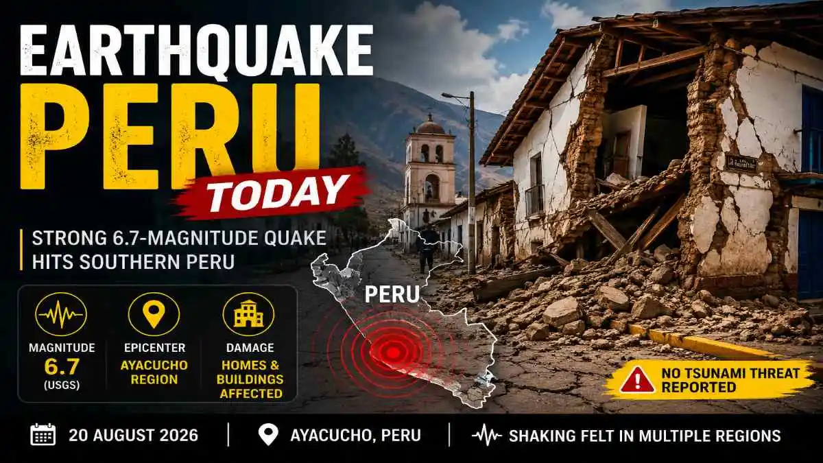 earthquake peru today